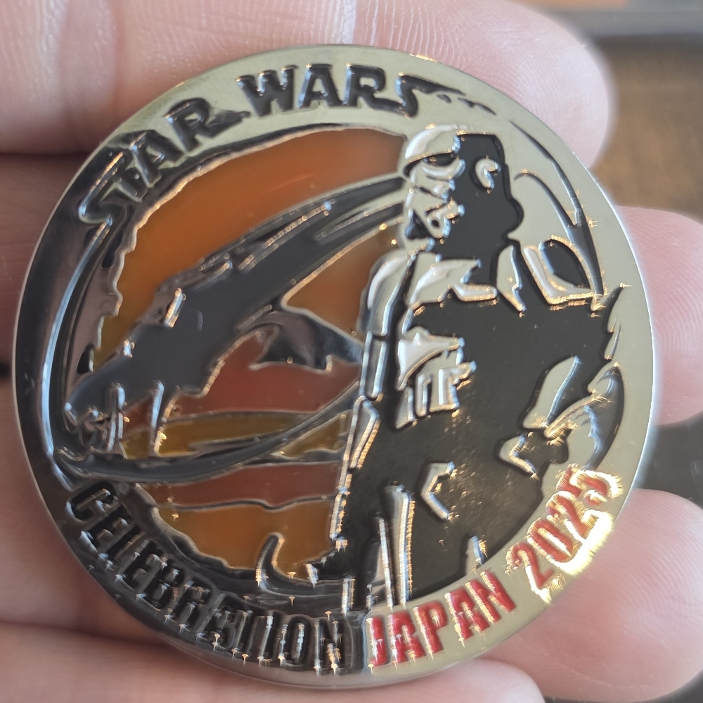Star Wars Challenge Coin: 501st Legion Japan 2025 Celebration-Storm Trooper Coin